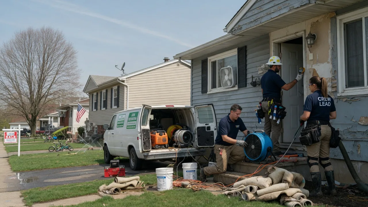 Flood Cleanup in Cuervo, NM near me